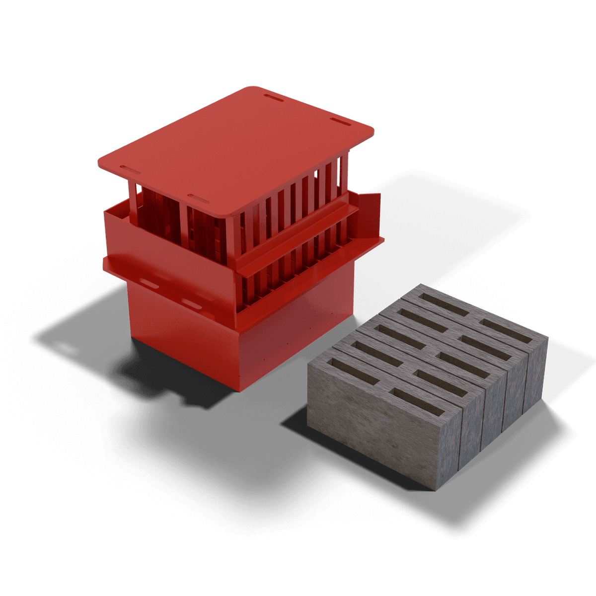 M4 Block Jumbo MK2 Mould MK2 Mould