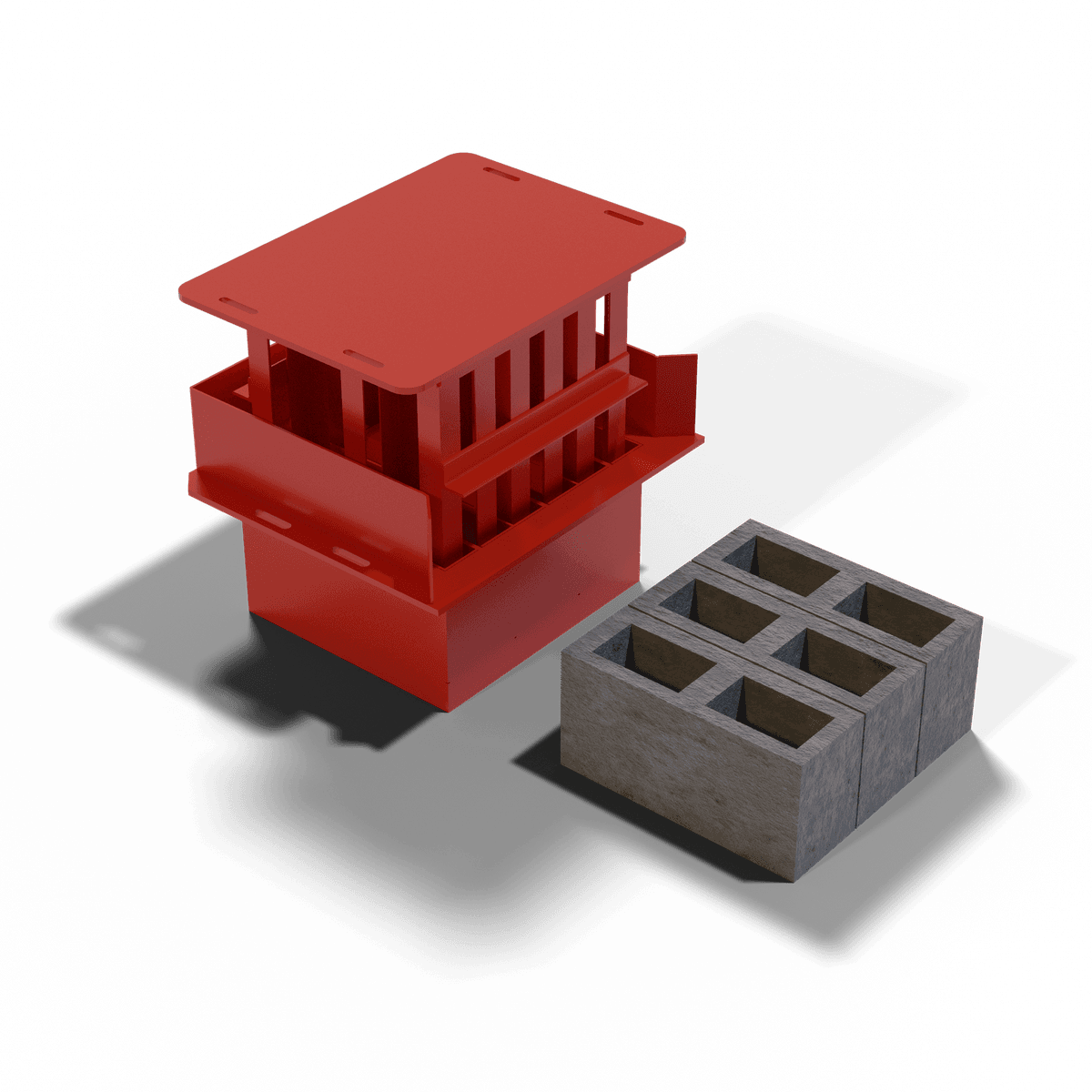 M6 Block Jumbo MK2 Mould MK2 Mould