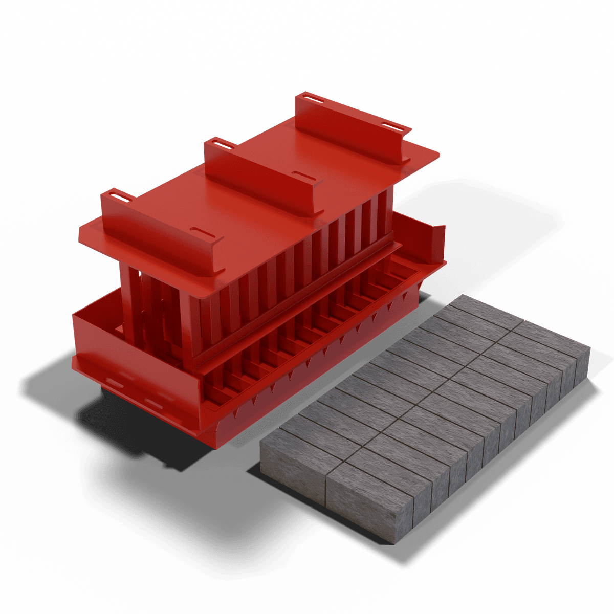 Stock Brick Jumbo MK3 Mould MK3 Mould